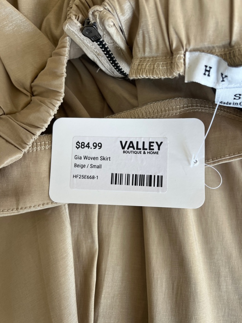 HYFVE Beige Maxi Skirt - Picture 4 of 9